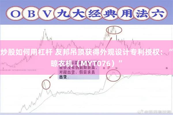 炒股如何用杠杆 友邦吊顶获得外观设计专利授权:“晾衣机(MYT076)”