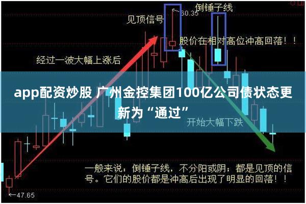 app配资炒股 广州金控集团100亿公司债状态更新为“通过”